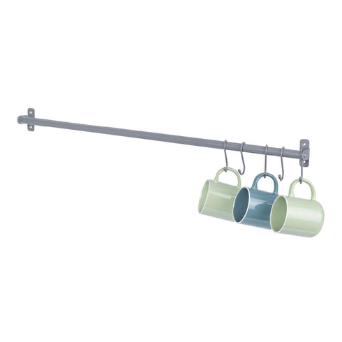 79cm Wall Mounted Rail - Grey
